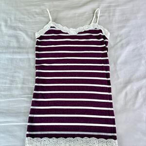 Aeropostale Y2K Lace Cami Tank Medium